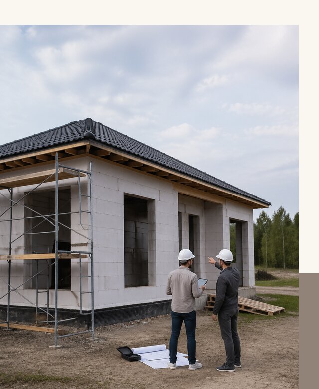 Проектирование одноэтажных домов из газобетона в Сургуте