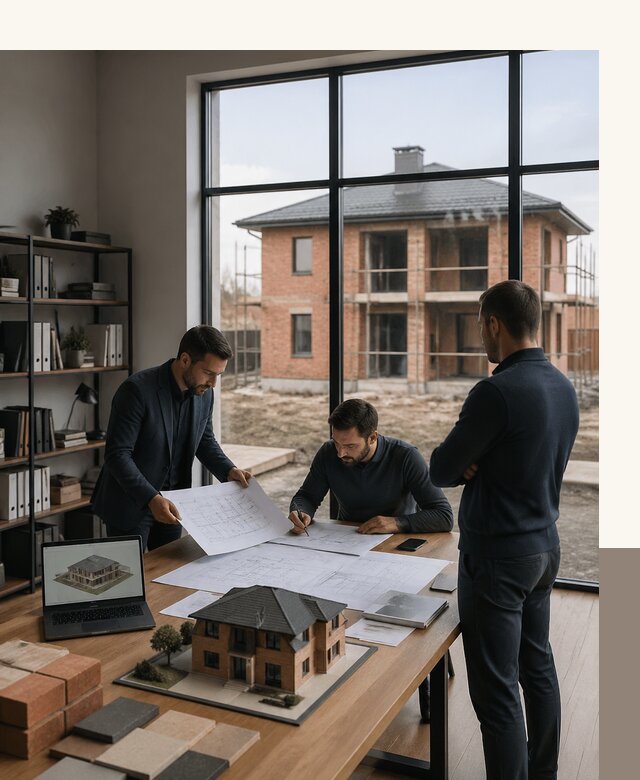 Проектирование двухэтажных кирпичных домов в Сургуте